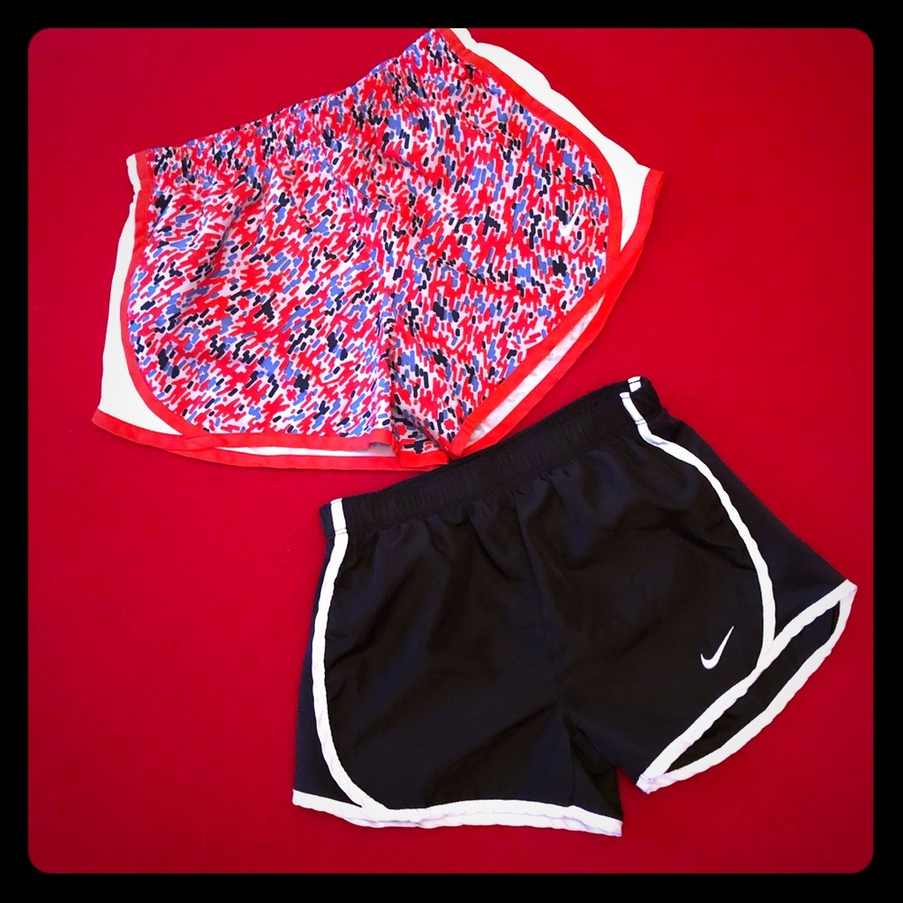 2 pair Girls Nike shorts!
